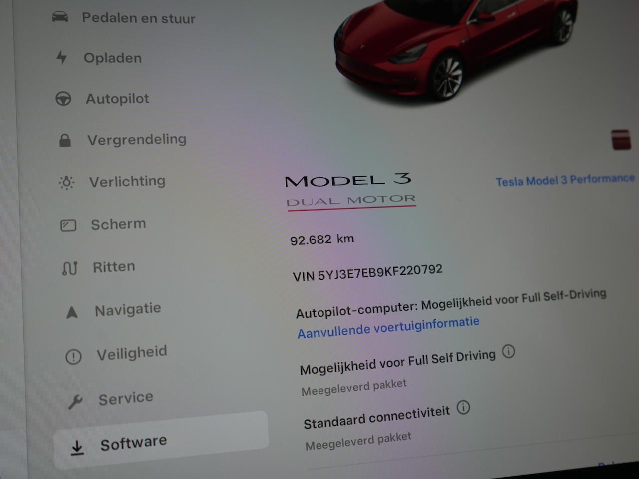 Tesla Model 3 (XP362Z) met abonnement