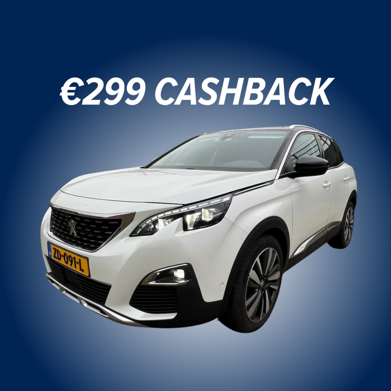 Peugeot 3008 (ZD091L) met abonnement