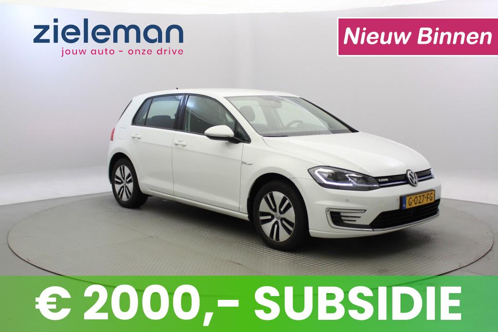 Volkswagen e-Golf (G027FG) met abonnement