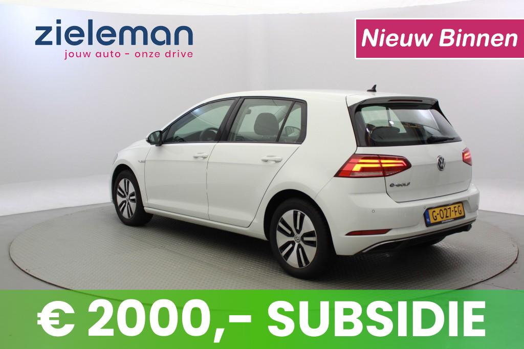 Volkswagen e-Golf (G027FG) met abonnement