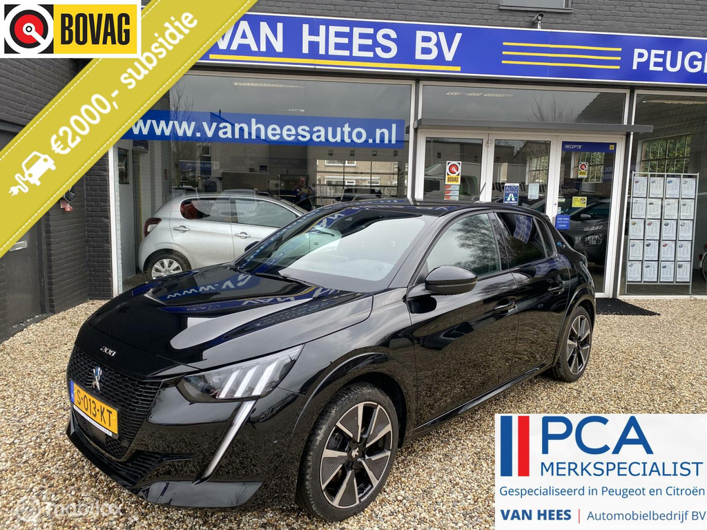 Peugeot e-208 (S013KT) met abonnement