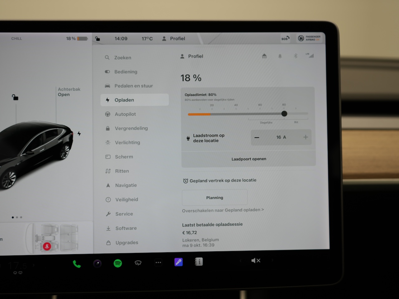 Tesla Model 3 (XV754D) met abonnement